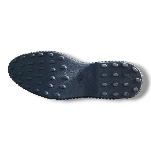 Tod's Black Patent Leather Penny Loafers with Brown Keeper Women’s Size 36 - Picture 6 of 16